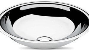 Lavatório Semisférico Inox sobre-tampo 31x11 (brilho interno)