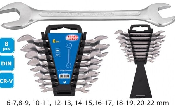 Jogo Chaves 2 bocas 8pçs SUPER EGO