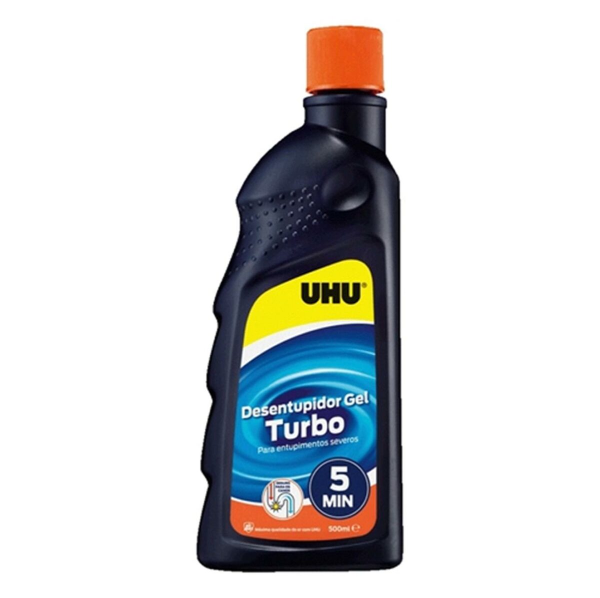 Desentupidor UHU Gel Turbo 500ml