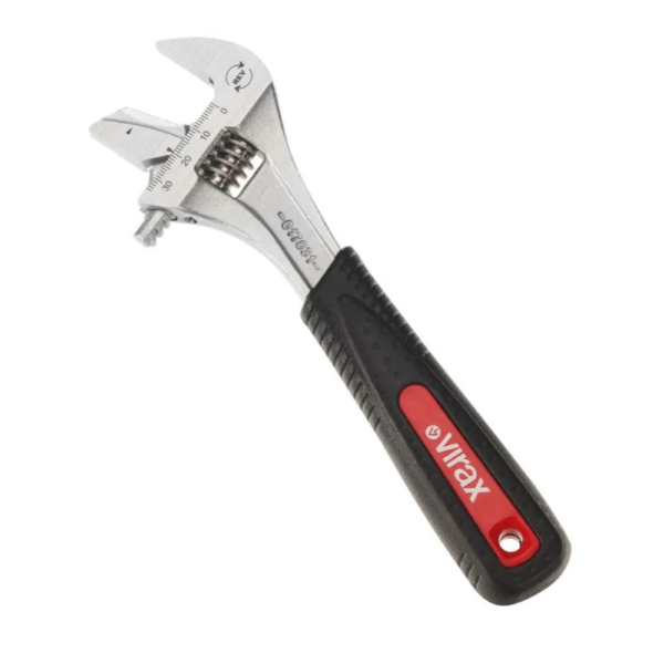 Chave ajustável de mordente reversível VIRAX 0170 Chave ajustável de mordente reversível VIRAX 0170