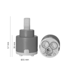 Cartucho de monocomando Ø35mm - Baixo - Image 2