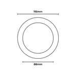 Anilha Larga p/Sifão de Banca SANIJATO - Image 3