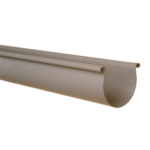 Caleira PVC 125 cinza (4 metros)