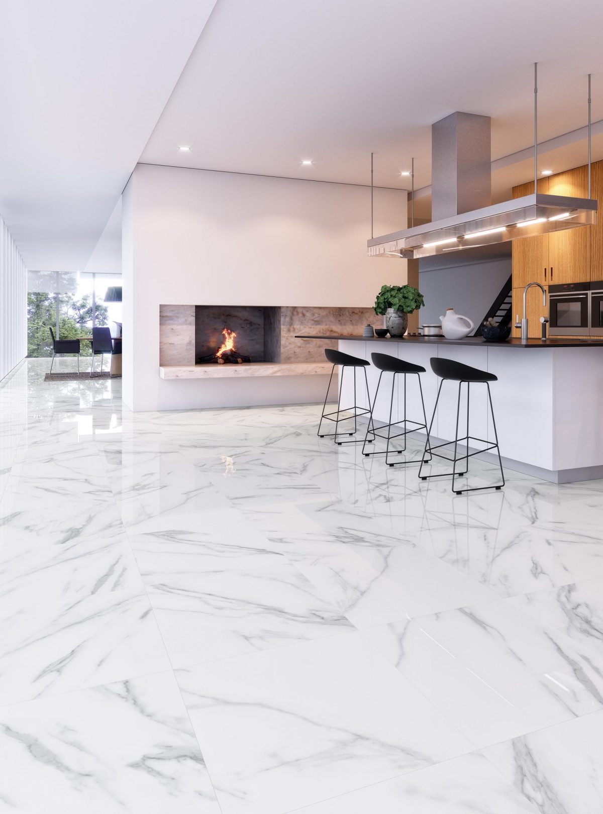 Pavimento rectificado RECER 60x60R Mastery Polido 1ª
