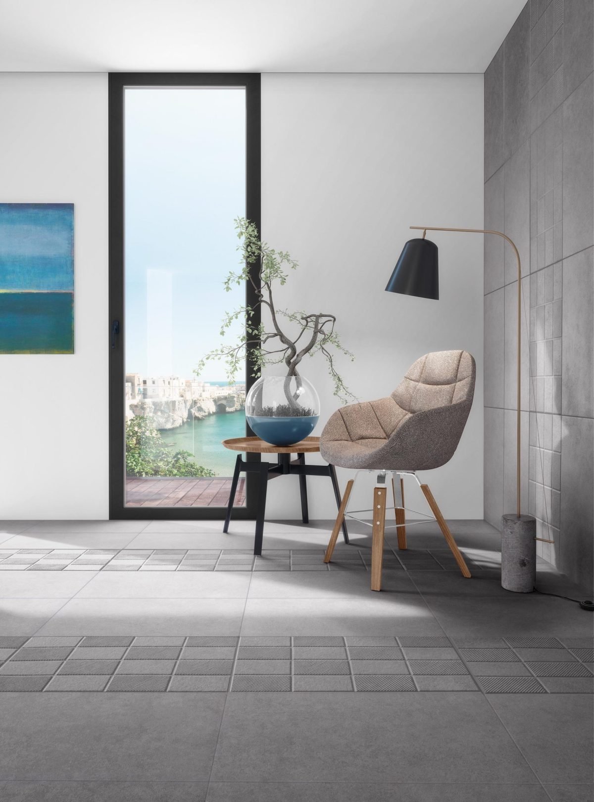 Pavimento RECER ATTITUDE GREY 30x60 (1ª)