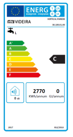 Termoacumulador Eléctrico VIDEIRA inox 100L VP (AISI316L) - Image 2