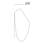 Urinol VALADARES EGG 34x31x66 (REF. 39530002K) - Image 3