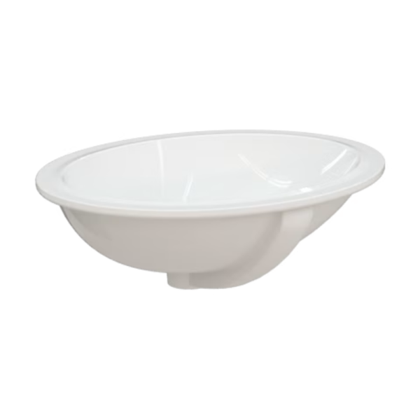 Lavatório VALADARES encastrar OVAL branco (18327)
