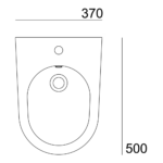 Bidé VALADARES 100 compacto - Image 2