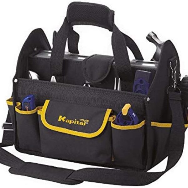 Bolsa Profissional para ferramentas KAPITAL KOB180 (18 bolsos) com fechos