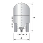 Autoclave de Chapa (Aço ST37) 80L com Membrana - Image 2