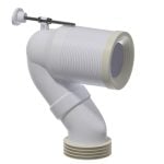 Curva Sanita JIMTEN S-501recortável (sem parafuso fixação) D110
