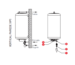 Termoacumulador Eléctrico cobre VIDEIRA NORM MF 50L (saída por cima)