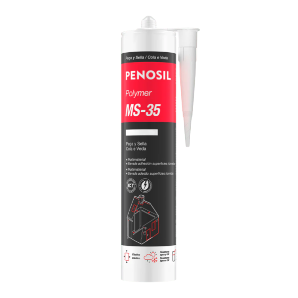 Cola e Veda PENOSIL Polymer MS-35 Branco 300ml (PACK 12 uni)