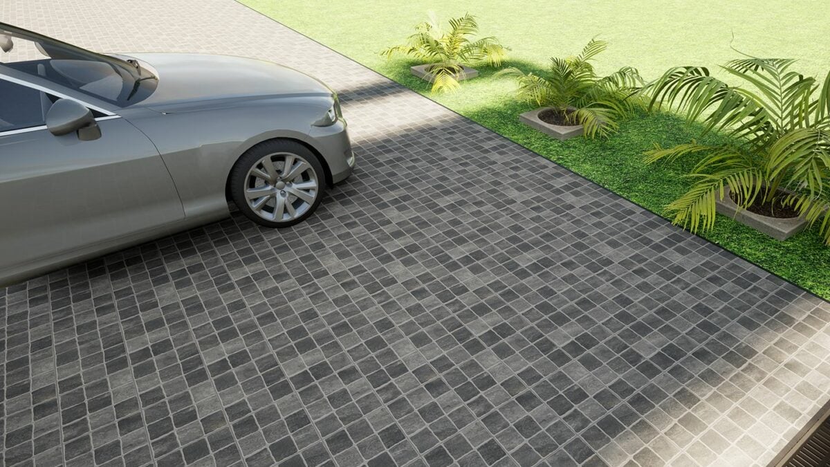 Pavimento Cerâmico 33,5x33,5 CERTECA Óbidos Antracite (1ª) - Image 2