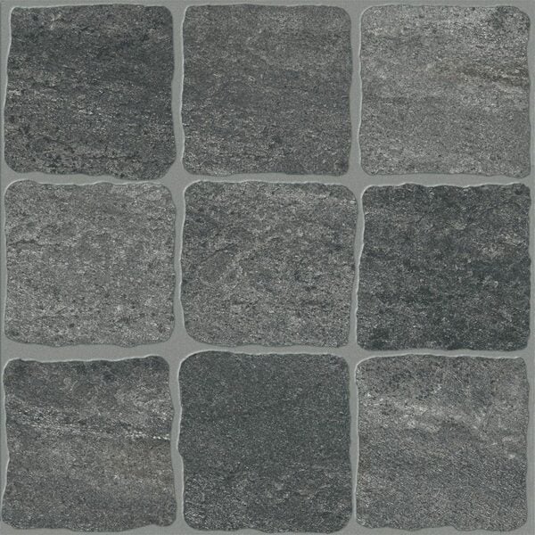 Pavimento Cerâmico 33,5x33,5 CERTECA Óbidos Antracite (1ª)