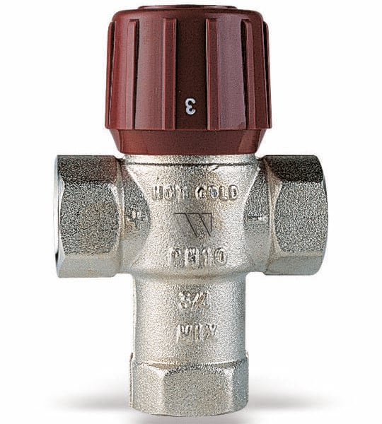 Válvula Misturadora Termostática WATTS AQUAMIX 3/4"F (6110C34)