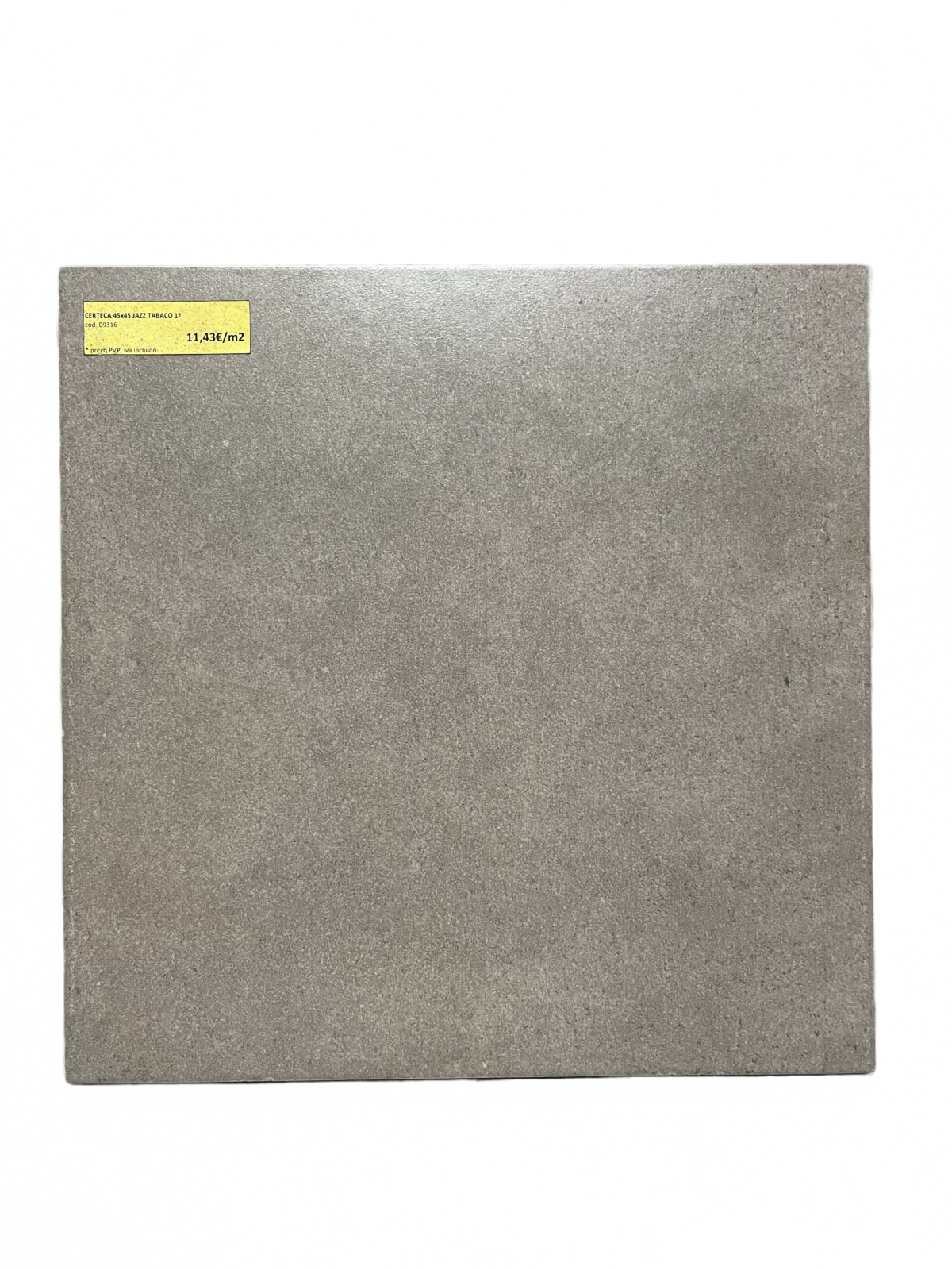 Pavimento CERTECA 45x45 JAZZ TABACO (1ª) Mate