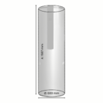 Bomba de Calor EKALLOR inox 2205 BC 300L (com serpentina) - Image 2