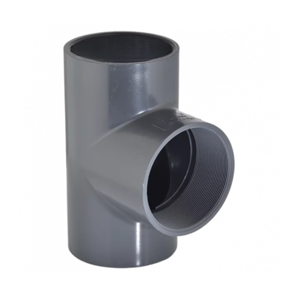 Tê PVC colar/roscar