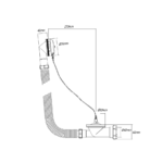 Jogo Válvula Banheira JIMTEN S-250 (11/2x40) - Image 2