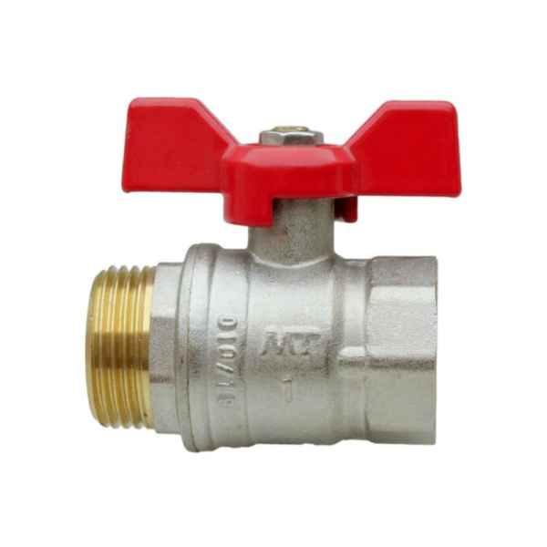 Valvula Esfera MF MBORB. (man.vermelho)