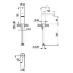 Monocomando de lavatório - Bruma Breeze 168 000 0CR - Image 2