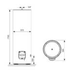 Termoacumulador 300L BOSCH Tronic 1001 - Image 5
