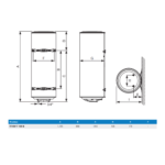 Termoacumulador 150L BOSCH Tronic 1001 - Image 6