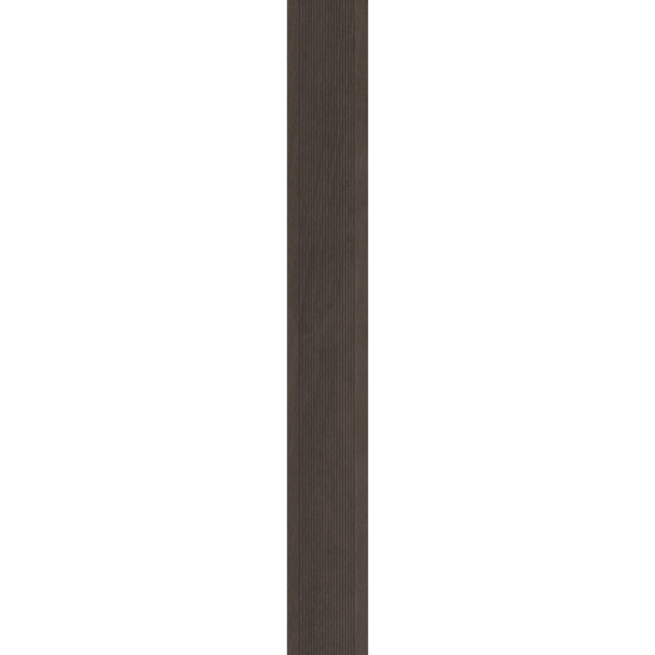 Pavimento Cerâmico 15x120 Tek Deck Dark Brown Retificado Natural