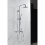 Sistema de Duche EQ+ Nantes Cromado