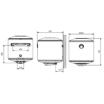 Termoacumulador 50L NOFER Serie N. 50 - Image 2