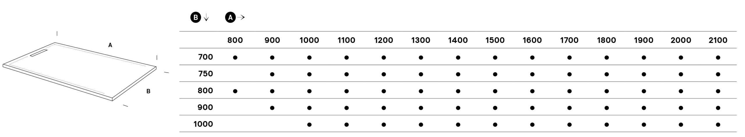 Base de Duche ASD Planstone Slim Base de Duche ASD Planstone Slim