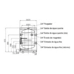 Depósito de Inércia 50L Ekallor TI em Inox 1,5kW - Image 3