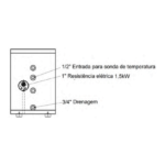 Depósito de Inércia 50L Ekallor TI em Inox 1,5kW - Image 4