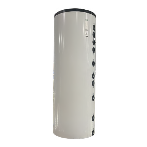 Depósito de Inércia 200L + 50L Ekallor DPI em Inox 3kW