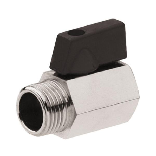 Válvula Mini Esfera M/F 1/4