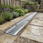 Canal com Grelha PP Preto c/ Grelha Galvanizada A15 - 1000x130x80 mm - Image 2