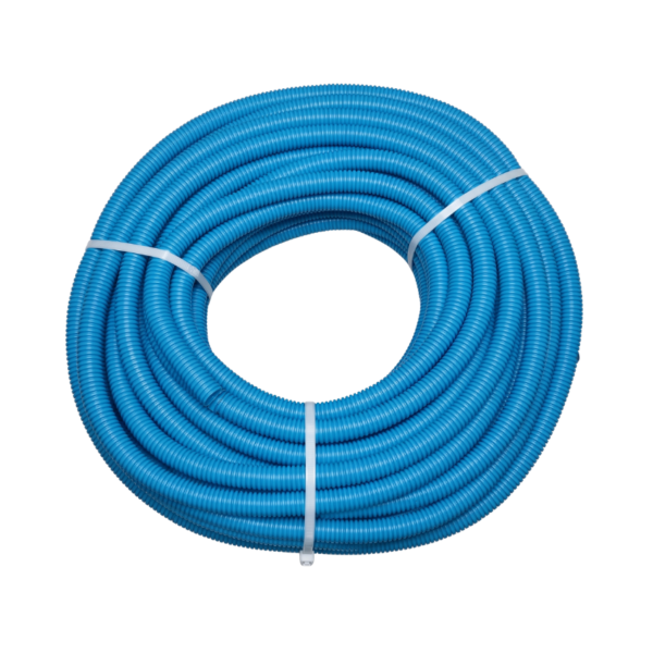 Manga Corrugada Azul D25- 100 Metros