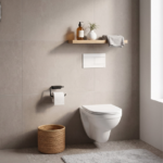 Conjunto de Sanita Suspensa Valadares Oceanus com Autoclismo Interior OLI80 Simflex e Comando Slim Branco Mate - Image 2