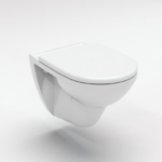 Conjunto de Sanita Suspensa Valadares Oceanus com Autoclismo Interior OLI80 Simflex e Comando Slim Branco Mate - Image 3