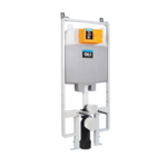 Conjunto de Sanita Suspensa Valadares Nautilus com Autoclismo Interior OLI74 Sanitarblock e Comando Slim Cromado - Image 5